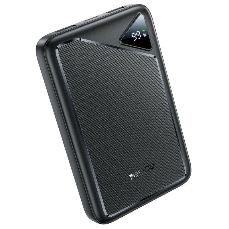 YESIDO Batería Externa 10000mAh 2.4A Pantalla Digital