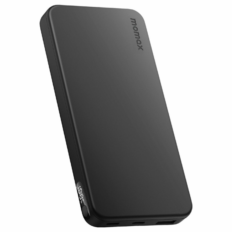MOMAX Batería Externa 10000mAh 20W PD con Pantalla LED