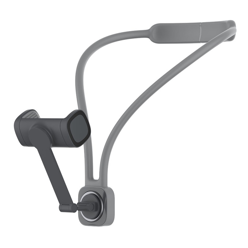 Soporte de cuello magnético ajustable POV con minitrípode