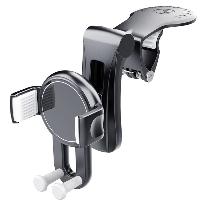 Soporte de teléfono multifunción ajustable para navegación en el salpicadero del coche