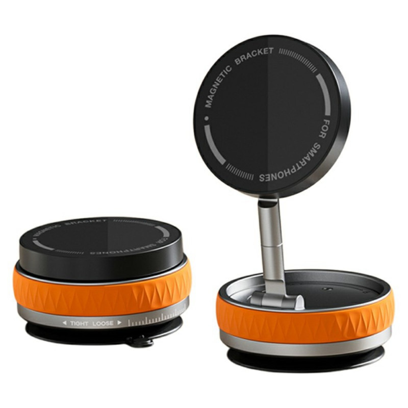 Soporte magnético plegable para teléfono con ventosa (rotación de 360°)