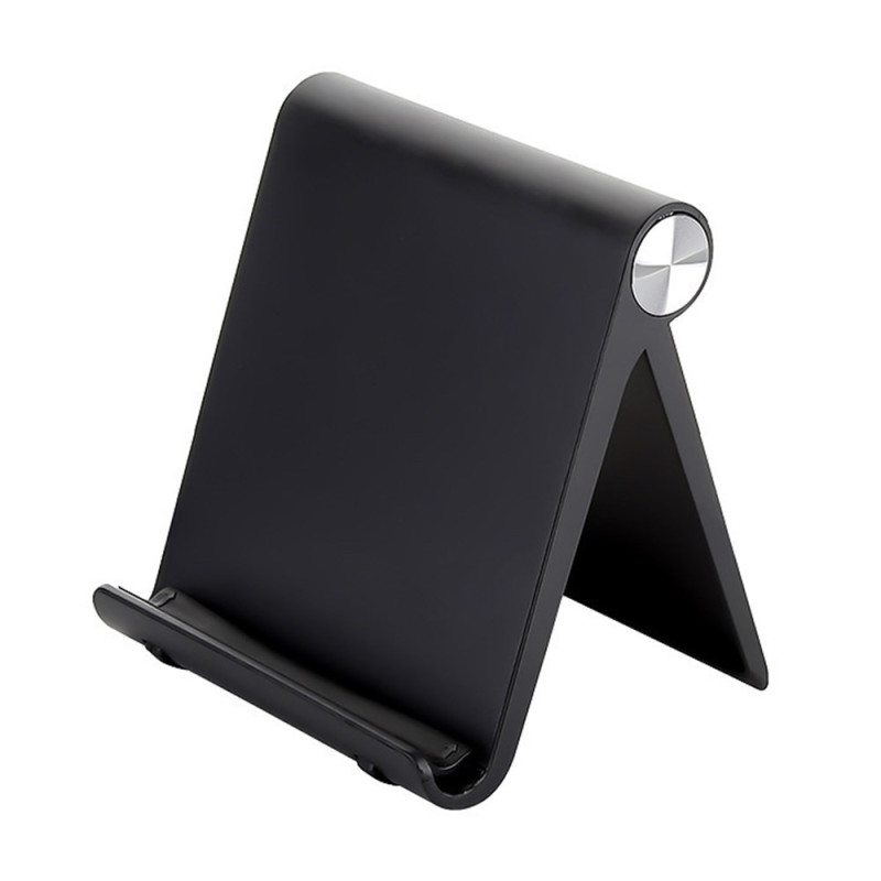 Soporte de escritorio plegable y ajustable para smartphones y tabletas