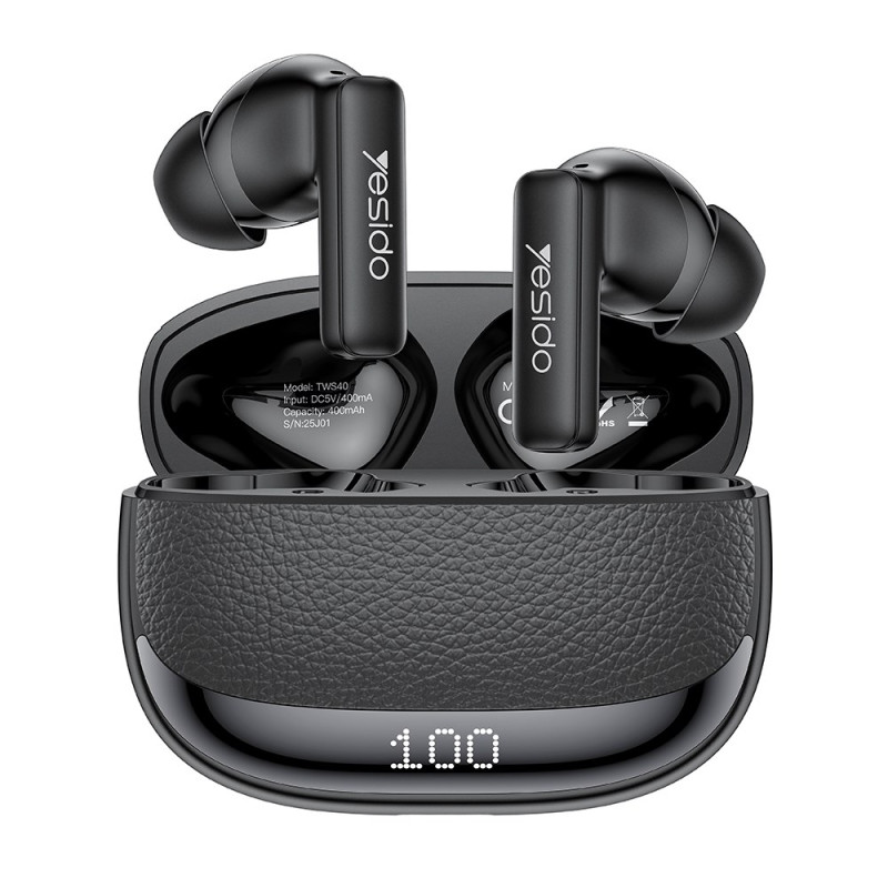 Écouteurs Sans Fil ANC+ENC Réduction de Bruit YESIDO