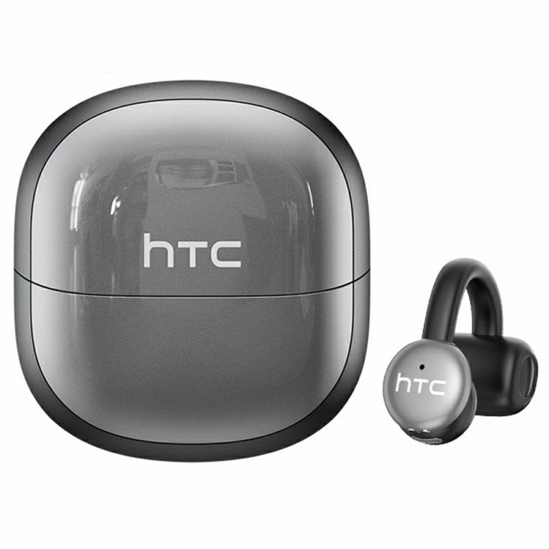 Auriculares deportivos inalámbricos HTC con clip para la oreja y micrófono