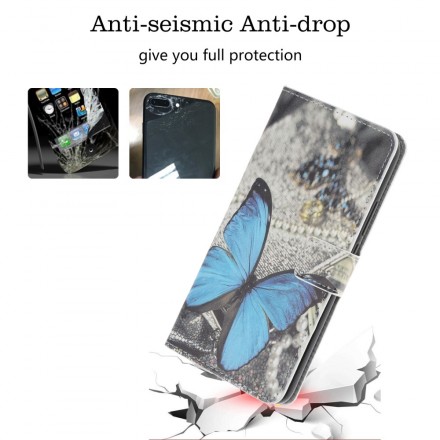 Funda de mariposa Samsung Galaxy A70 Azul