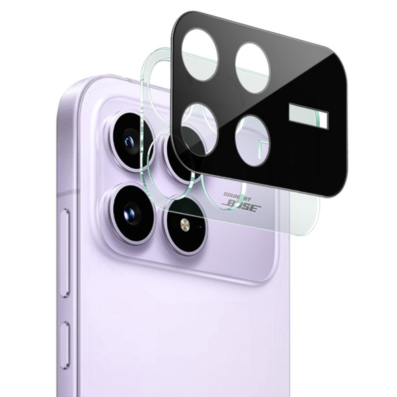 Lente protectora de cristal templado para Poco F8 Pro (versión en negro)