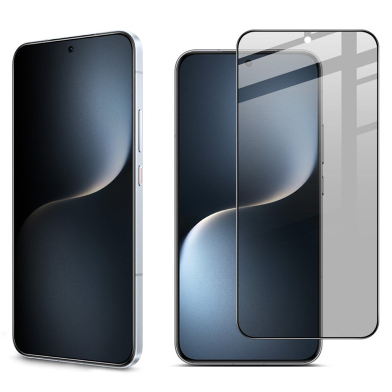 Anti-Espion Protección de Cristal Templado para Pantalla Poco F8 Pro (Desbloqueo de Huella Dactilar)