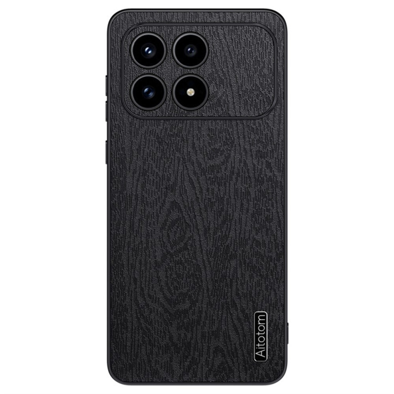 Poco F8 Pro Funda con textura de madera