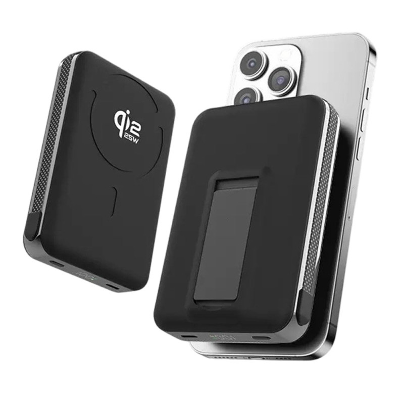 Batería externa magnética 10000mAh Qi2.2 35W con cable Type-C - M02B+