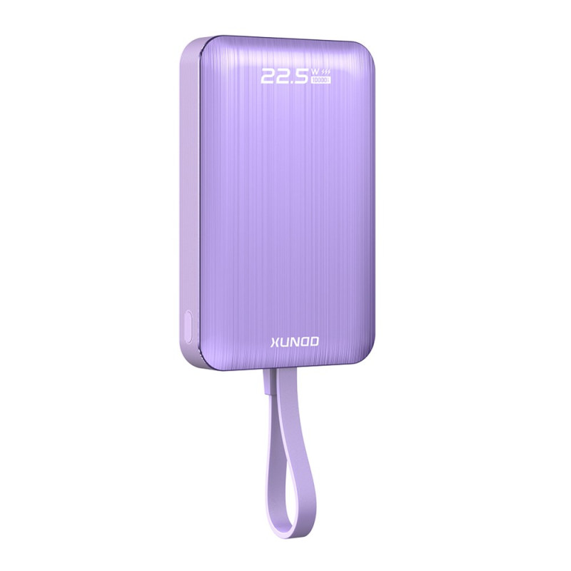 Batería externa magnética de 10000mAh con cable integrado XUNDD