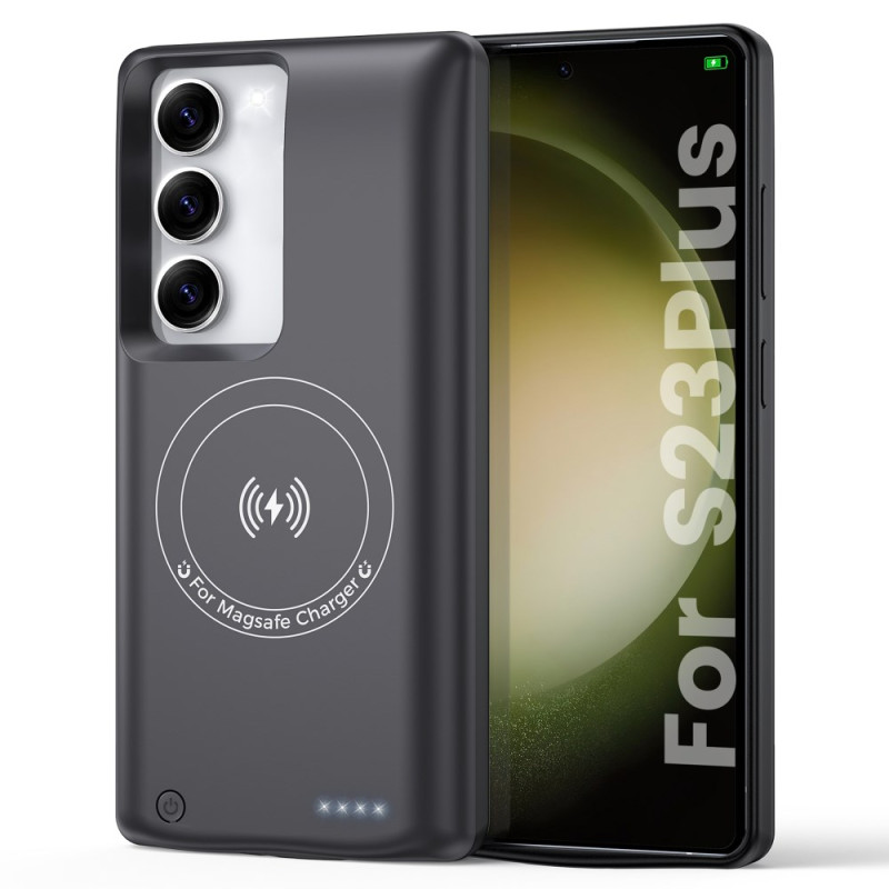 Tapa de batería 10000mAh para Samsung Galaxy S23 Plus / S22 Plus 5G MagSafe