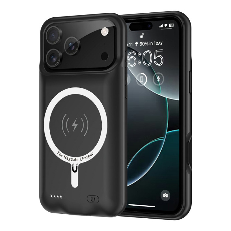 Coque Batterie Externe 6000mAh pour iPhone 17 Pro Max MagSafe