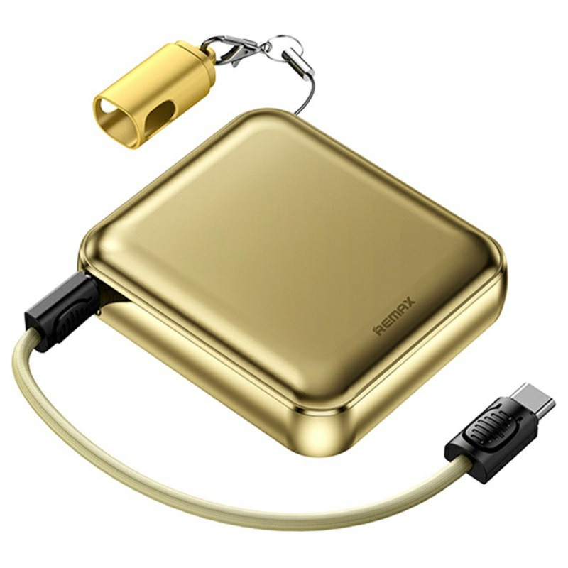 REMAX Batería externa 10000mAh con cable