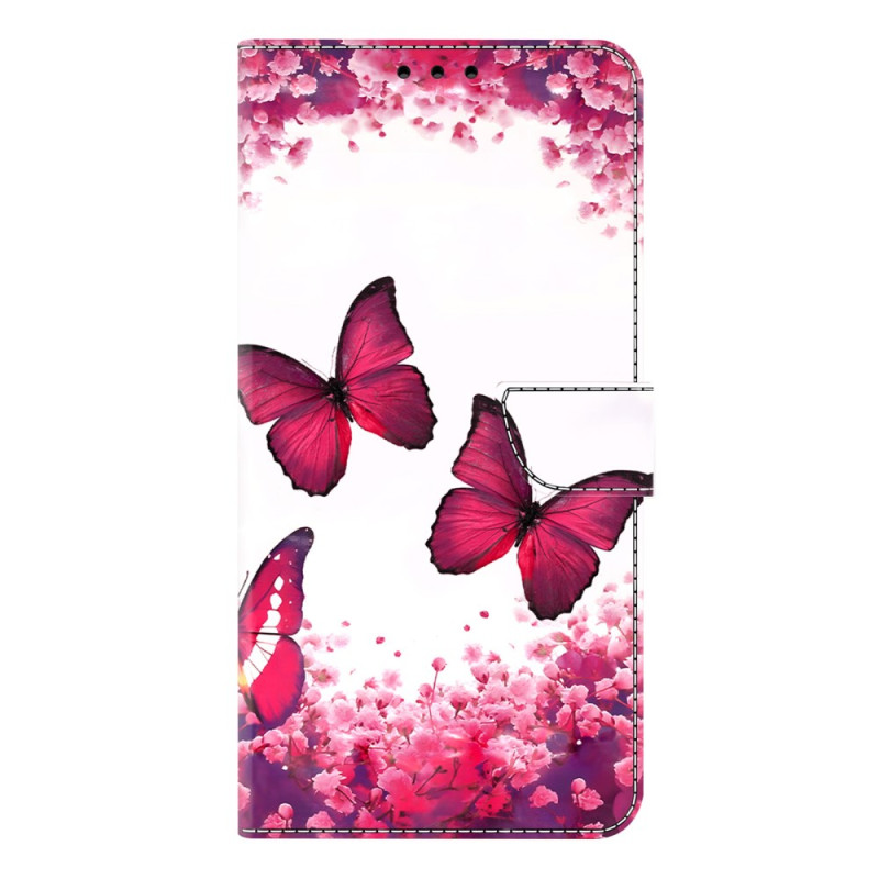Funda Samsung Galaxy S26 Plus Mariposas Rojas