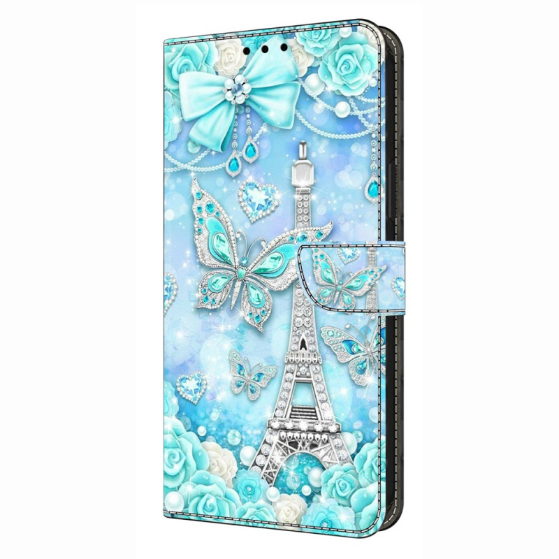 Funda Samsung Galaxy S26 Plus 5G Torre Eiffel Cobalto