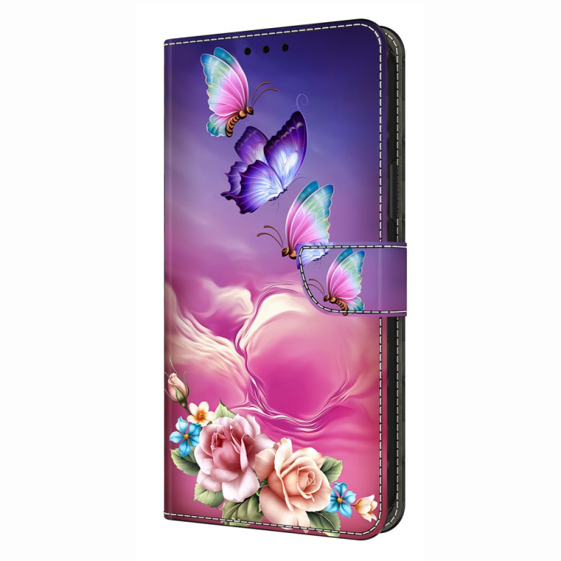 Funda Samsung Galaxy S26 Plus 5G Diseño Floral Mariposa