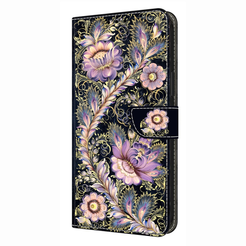 Samsung Galaxy S26 Plus 5G Funda Oro Vintage Patrón Pin