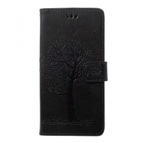 Funda con colgante de árbol y búho para Samsung Galaxy A70