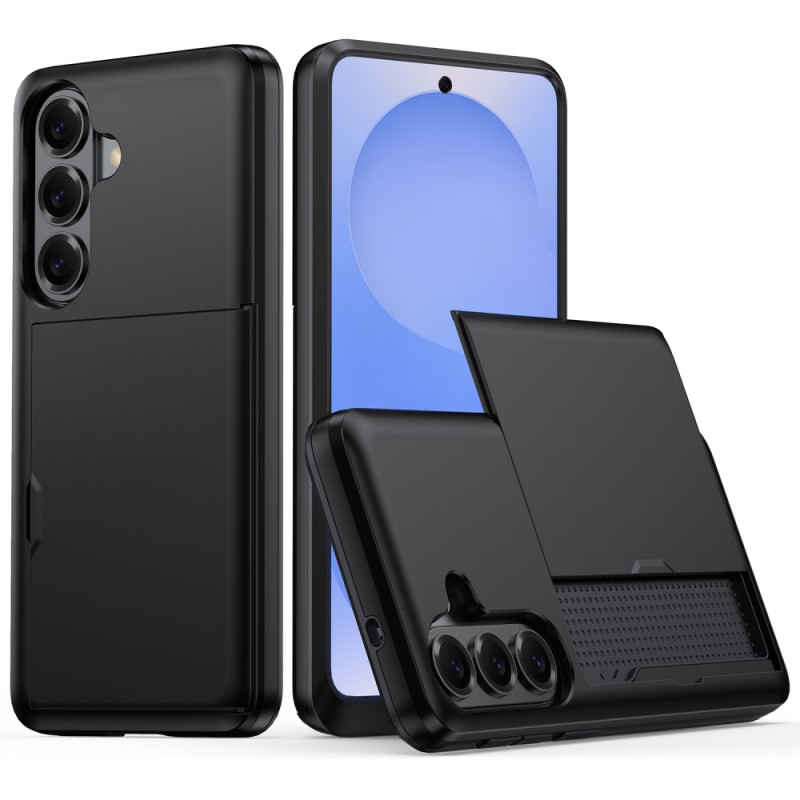 Samsung Galaxy S26 Card Funda Efecto Metal