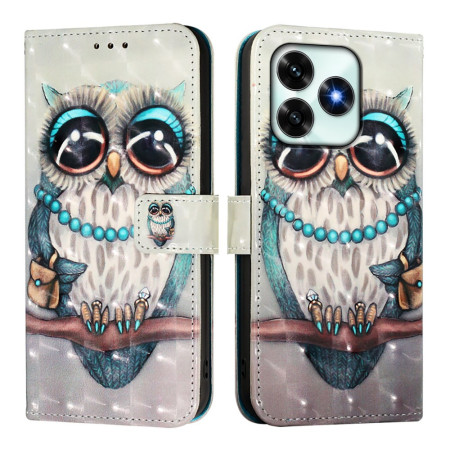 Honor X5c Plus Owl Funda
 Gris
