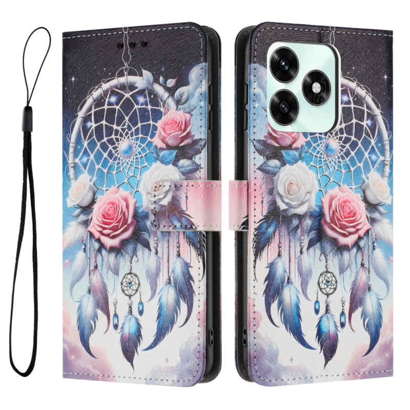 Honor X5c Plus Dreamcatcher Floral Funda
