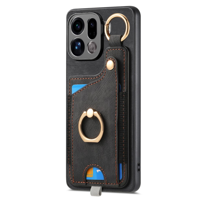 Oppo Find X9 Pro 5G Funda Tarjetero y Anillero