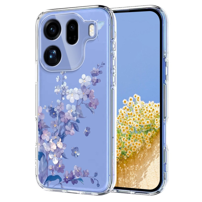 Oppo Find X9 Pro 5G Funda Mariposas y Flores