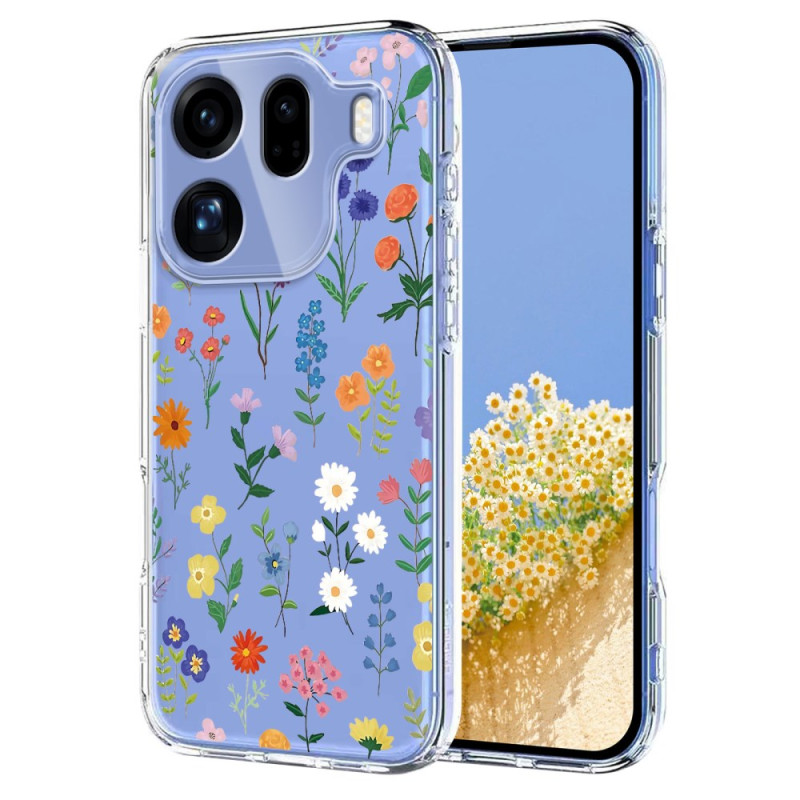 Oppo Find X9 Pro 5G Funda Mariposas y Flores