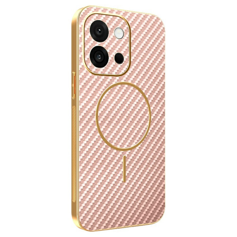 Funda Oppo A6 Pro 5G con textura de fibra de carbono