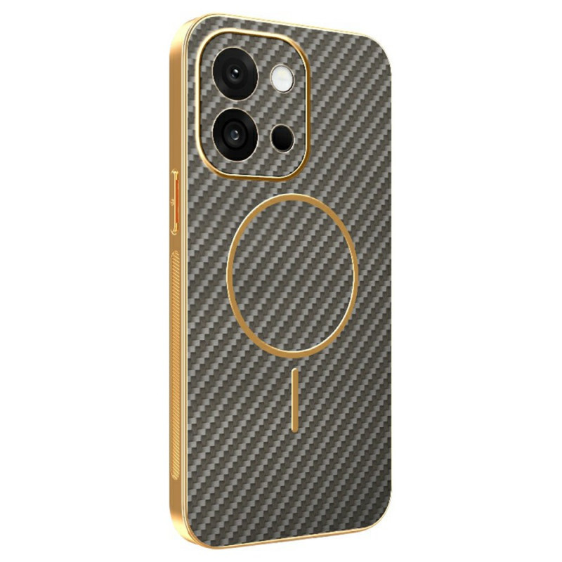 Funda Oppo A6 Pro 5G con textura de fibra de carbono