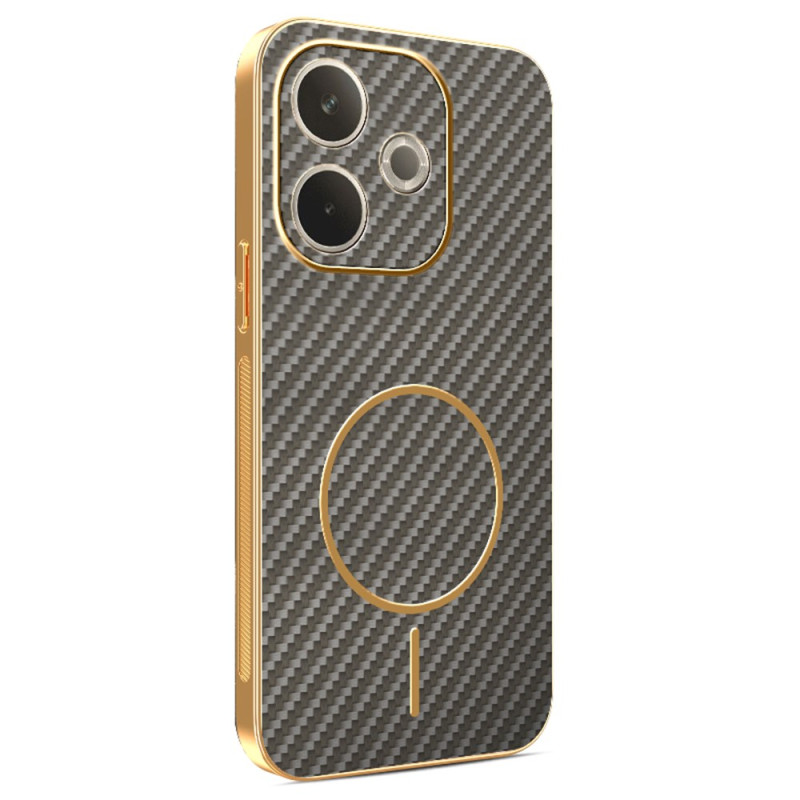 Oppo A5 Pro 5G / 4G Funda Textura Fibra Carbono