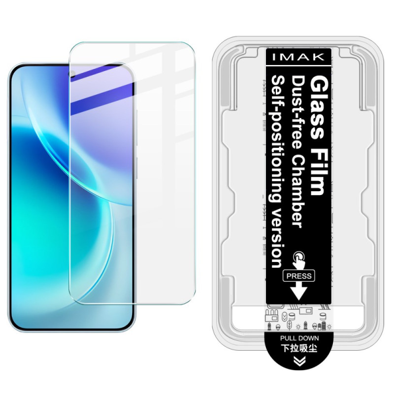 Cristal templado de protección para Vivo X300 Marco de instalación de la pantalla (huella digital desbloqueo compatible)