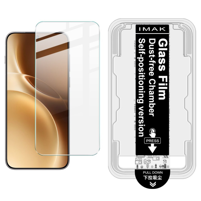 Cristal templado de protección para Vivo X300 Pro Marco de instalación de la pantalla (desbloqueo de huellas dactilares)