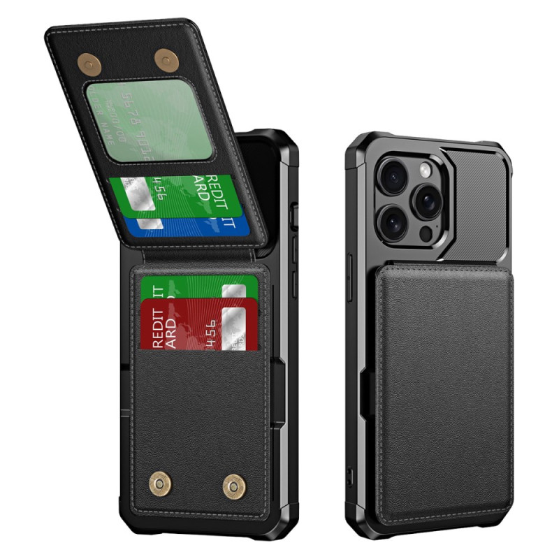 Coque iPhone 13 Pro Porte-Cartes à Rabat et Support