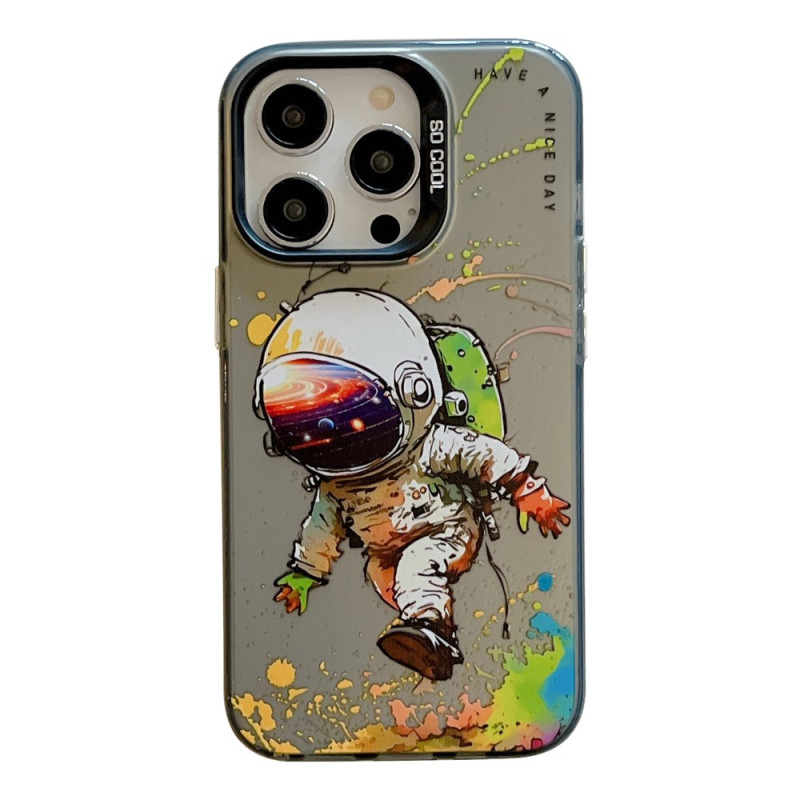 Coque iPhone 13 Pro Astronaute Graffiti