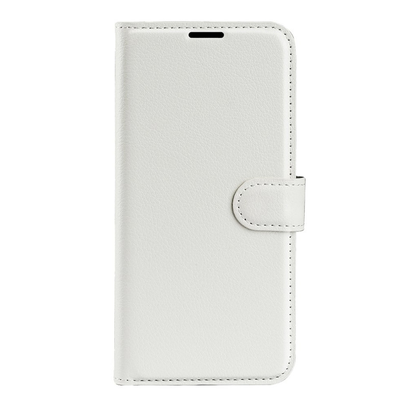OnePlus 15 Funda de piel sintética Litchi