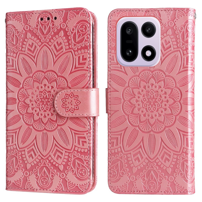 OnePlus 15 5G Funda con motivo de girasol