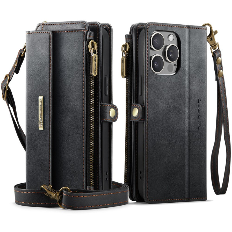 Funda para iPhone 13 Pro Max Protección RFID y 9 tarjeteros CASEME