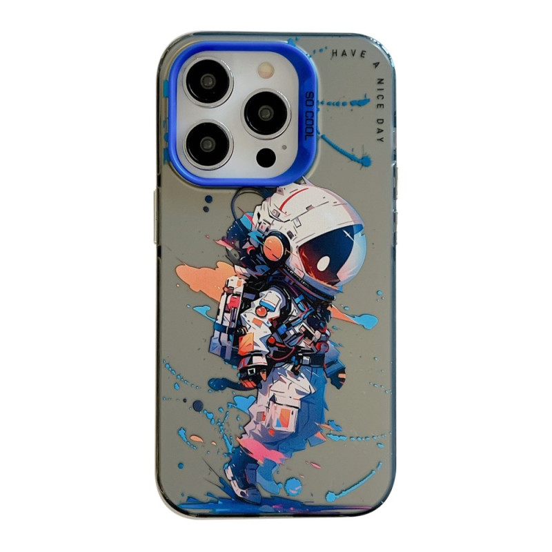 Funda iPhone 13 Pro Max Astronauta Graffiti