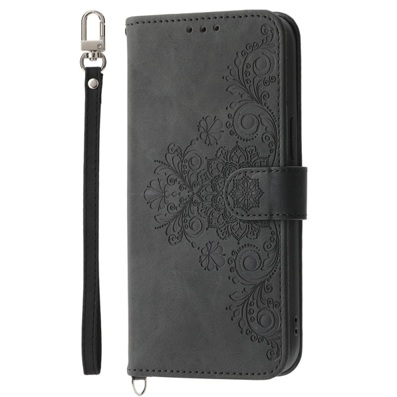 Funda iPhone 13 Pro Max efecto ante con correas