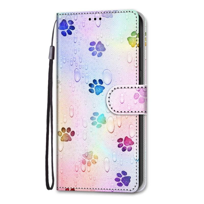Housse iPhone 13 Mini Empreintes de Pattes