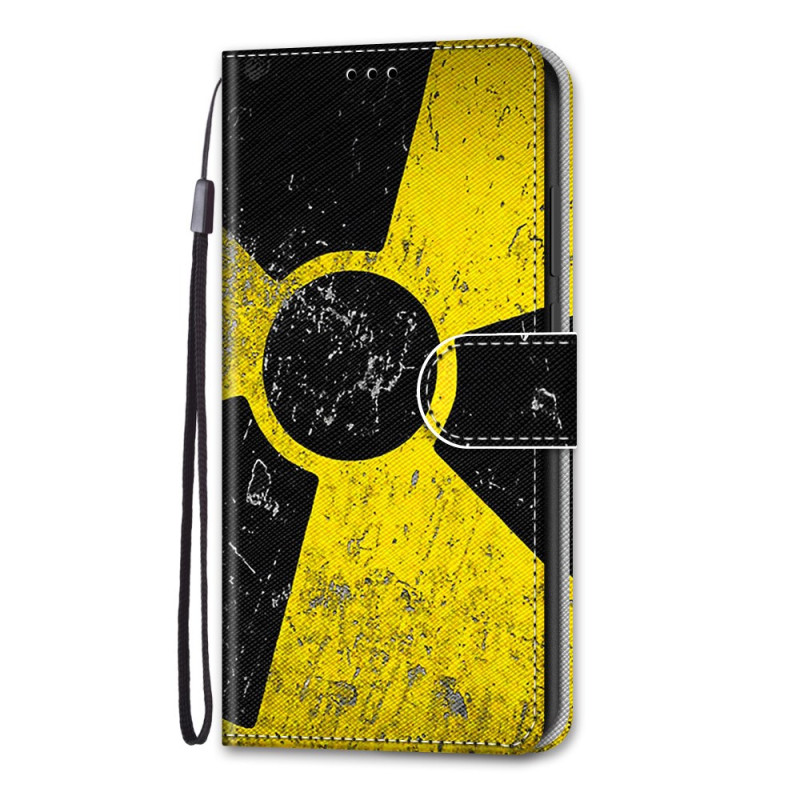 Funda iPhone 13 Mini Panel Amarillo Negro