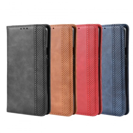  OnePlus 7 Pro Vintage Leather Effect Flip Cover
