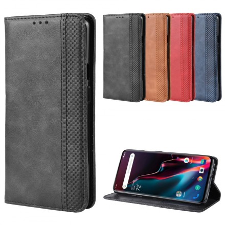  OnePlus 7 Pro Vintage Leather Effect Flip Cover