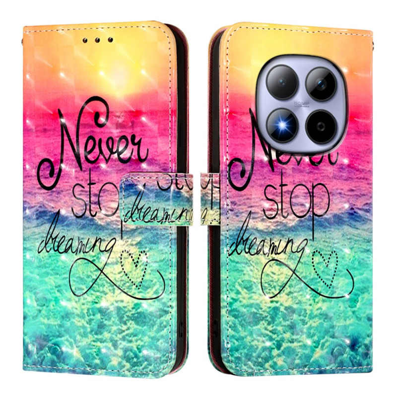 Funda Xiaomi Redmi Note 15 Pro 5G Never Stop dreaming