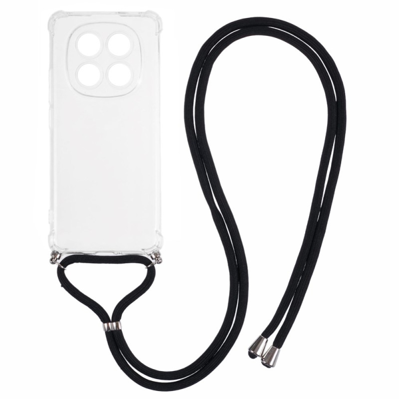 Xiaomi Redmi Note 15 Pro 5G Funda transparente con cordón