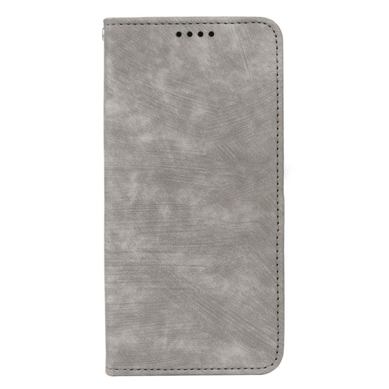 Funda Flip Xiaomi Redmi Note 15 Pro 5G Retro Efecto Gamuza