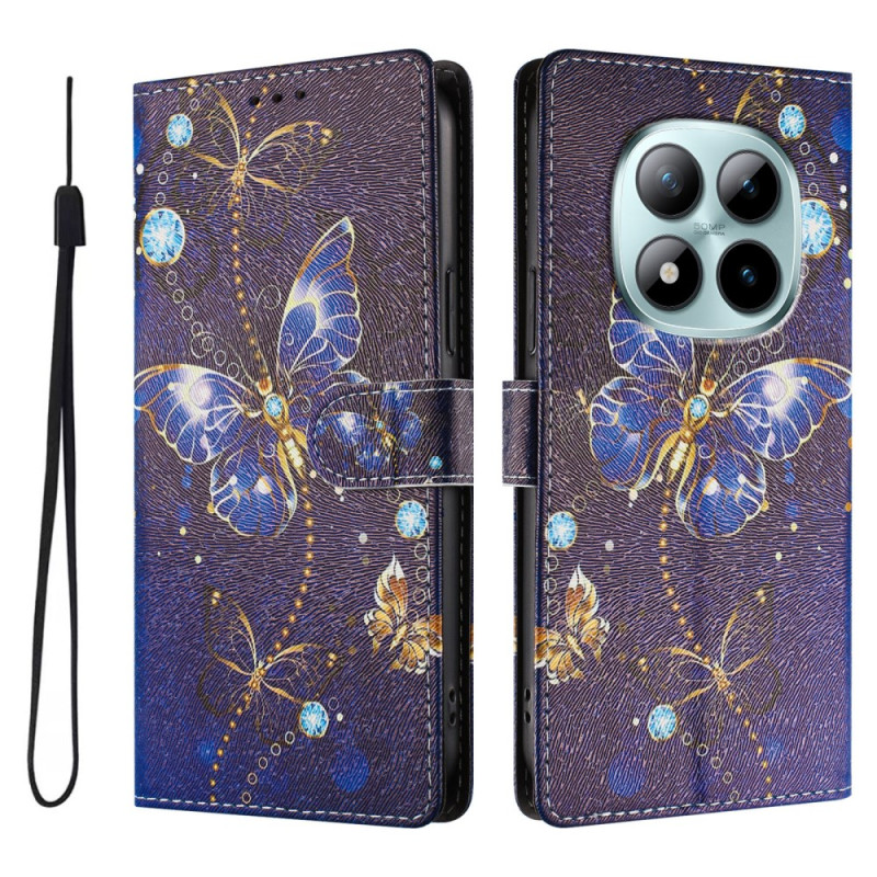 Xiaomi Redmi Note 15 Pro Plus 5G Funda Precious Butterflies