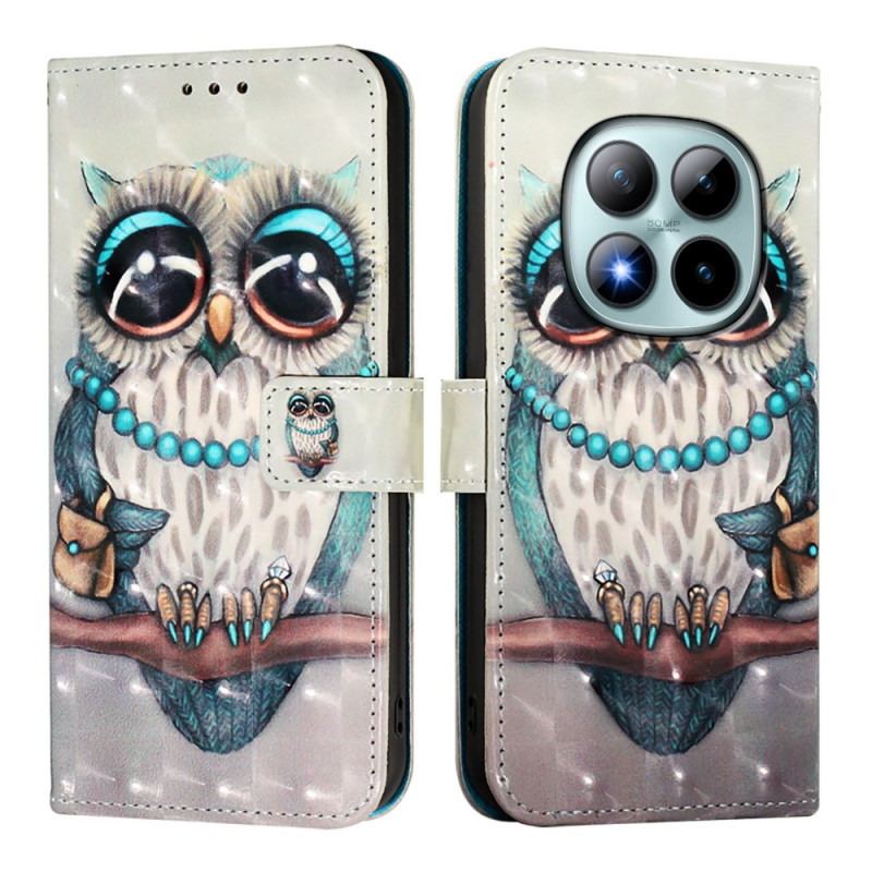 Xiaomi Redmi Note 15 Pro Plus 5G Owl Funda Gris