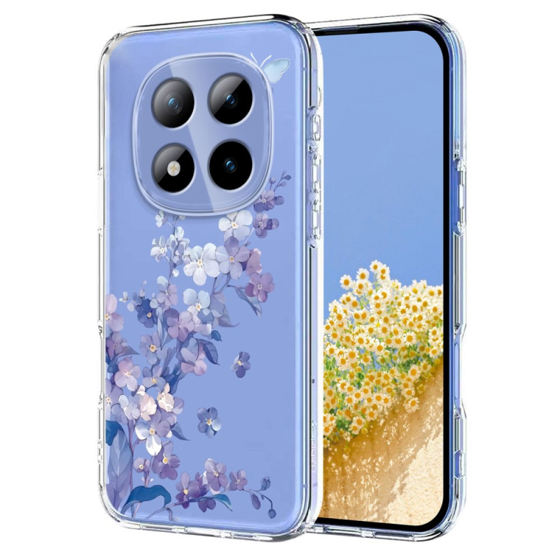 Xiaomi Redmi Note 15 Pro Plus 5G / Poco M8 Pro 5G Funda Mariposa Floral